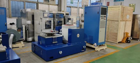 Καλή τιμή Δοκιμαστικό σταθμό δονήσεων 3 άξονων με οριζόντιο κατακόρυφο τραπέζι 600x600 mm σε απευθείας σύνδεση