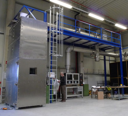 Καλή τιμή Μηχανή δοκιμής αποδέσμευσης θερμότητας και καπνού EN 50399 για καλώδια οπτικών ινών σε απευθείας σύνδεση